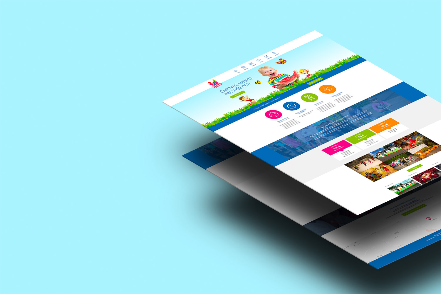 Carovny Domcek, corporate identity image