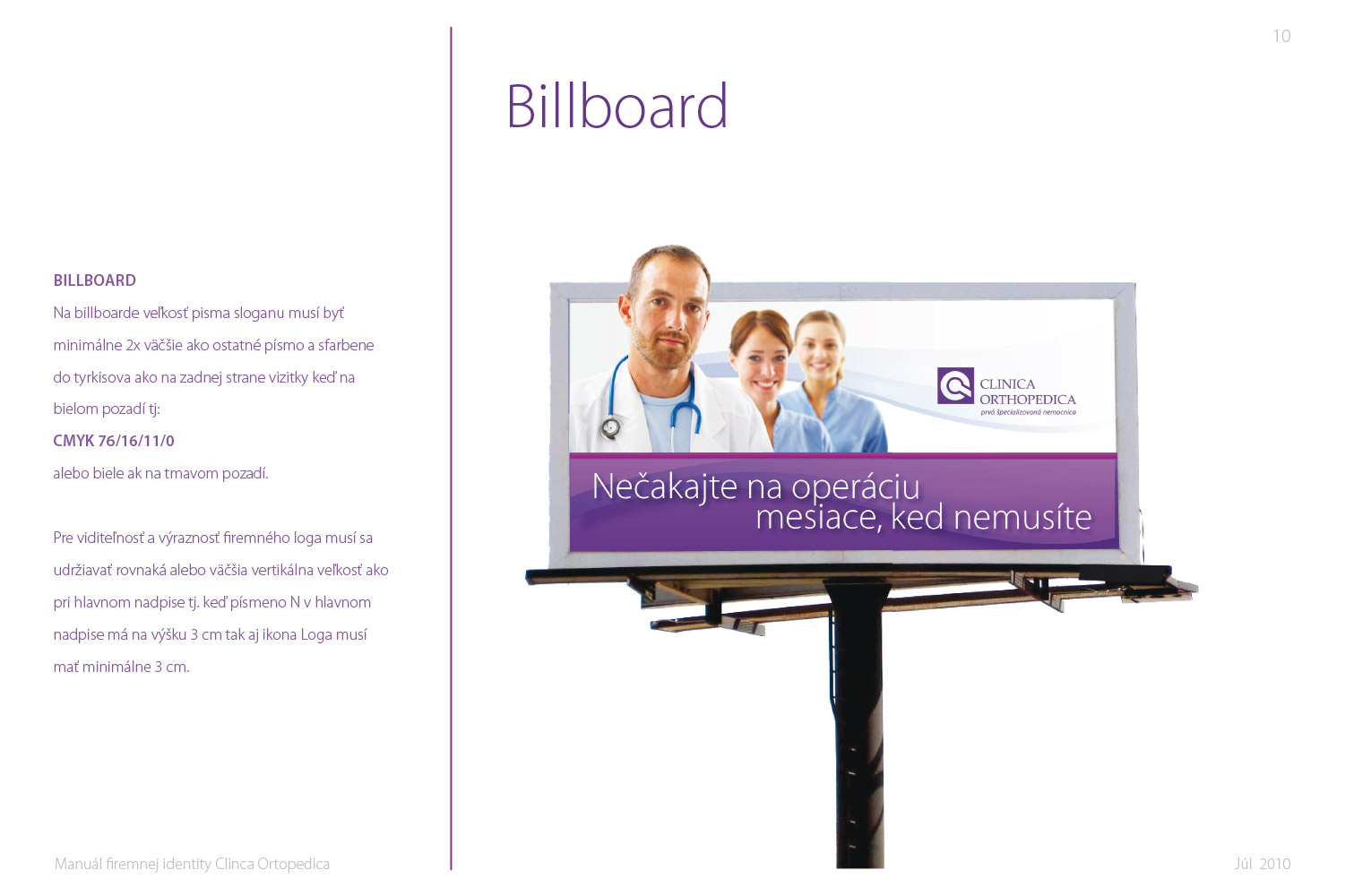 Clinica Orthopedica, corporate identity image
