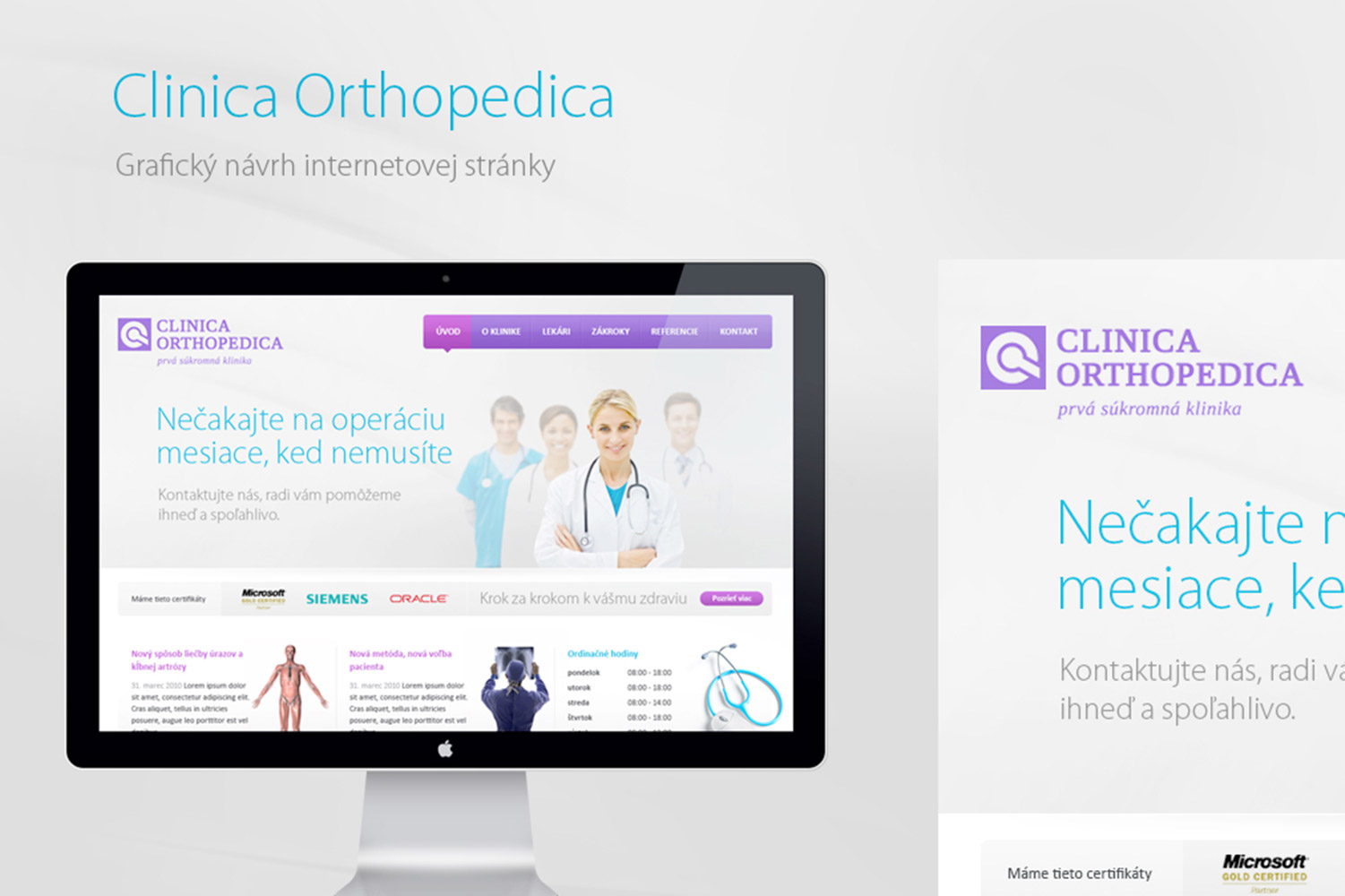 Clinica Orthopedica, Corporate Identity image