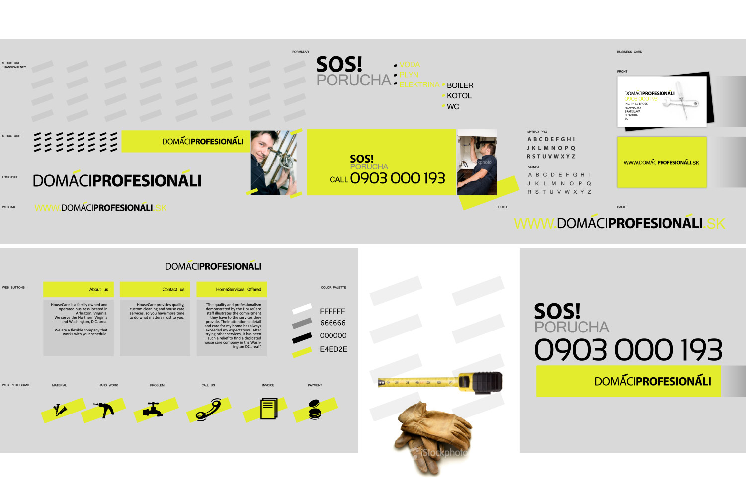 Domaci Profesionali, corporate identity image