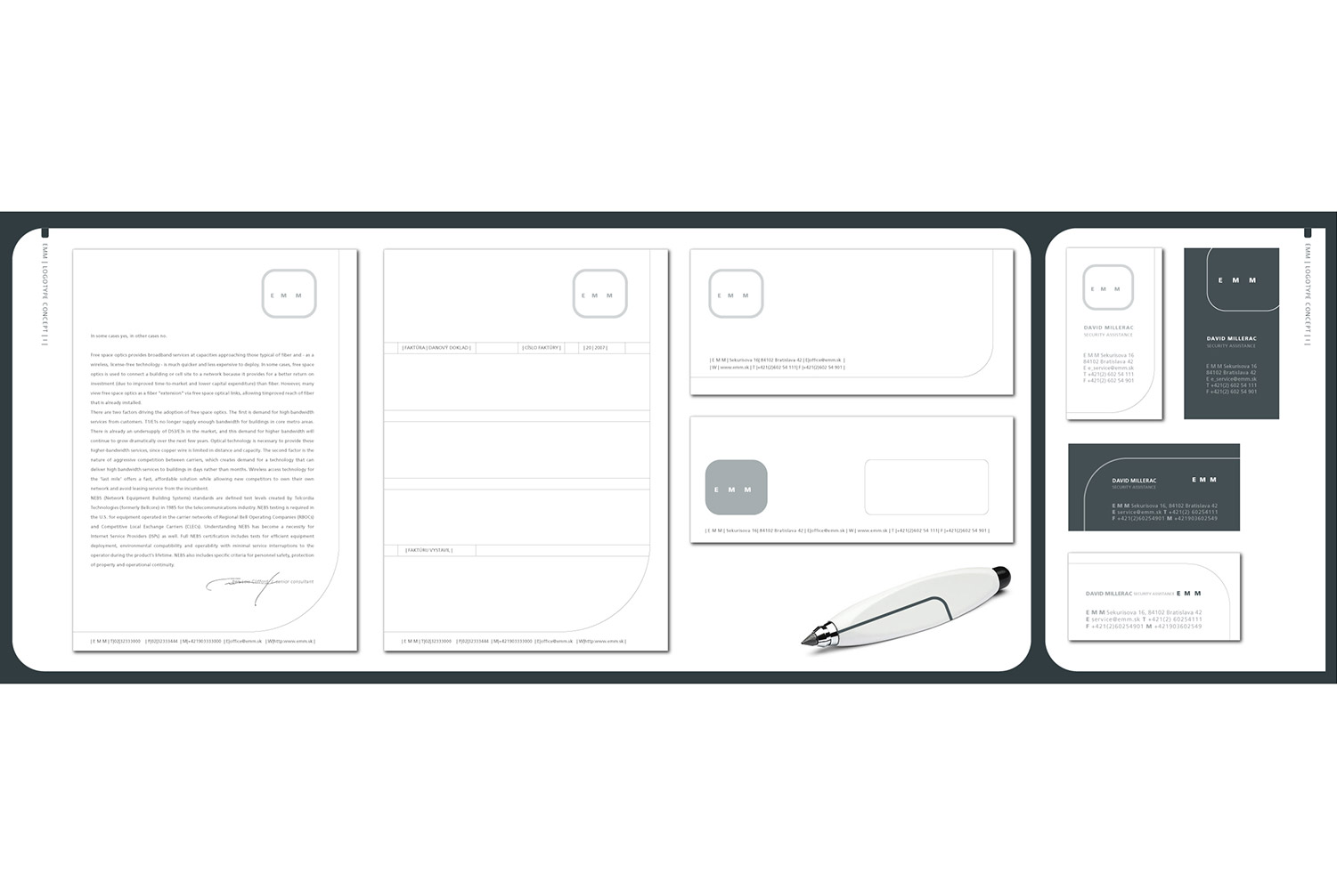 EMM, corporate identity image