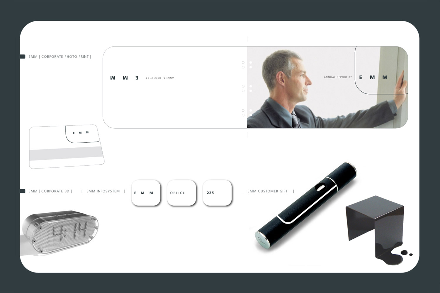 EMM, corporate identity image