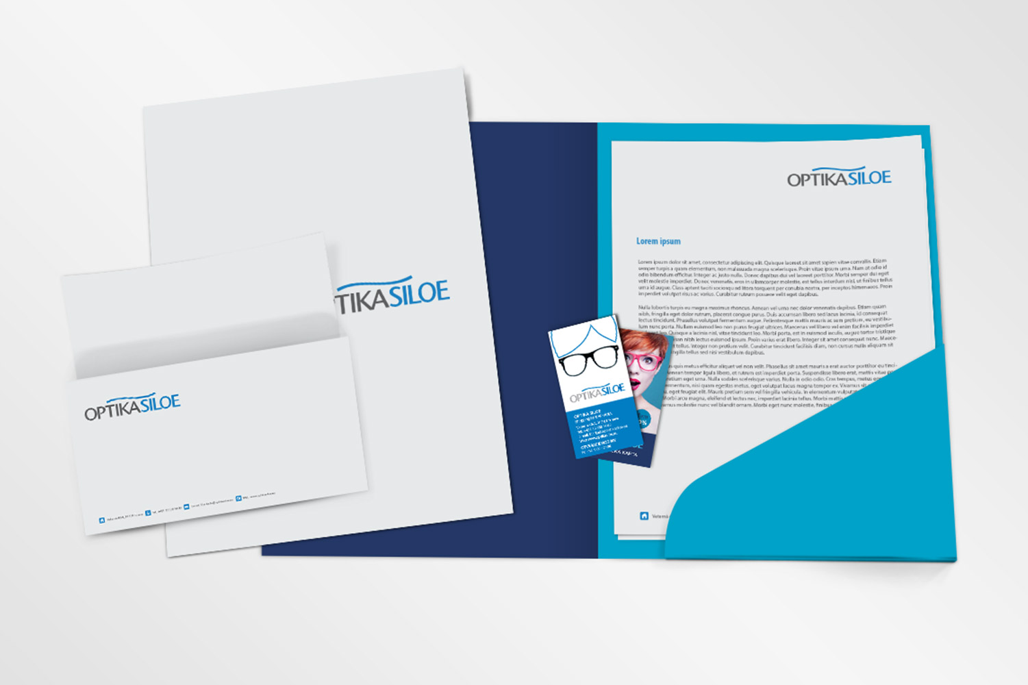 Optica Siloe, print, flyers image